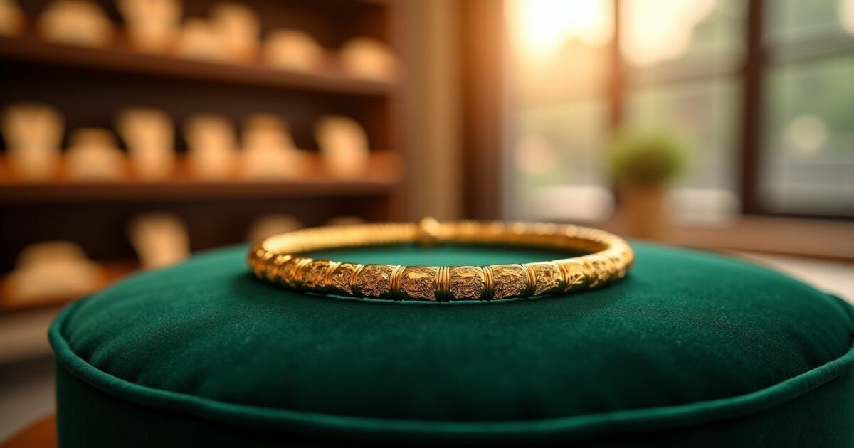 L'élégance éternelle des bracelets plaqués or signés Jadeva