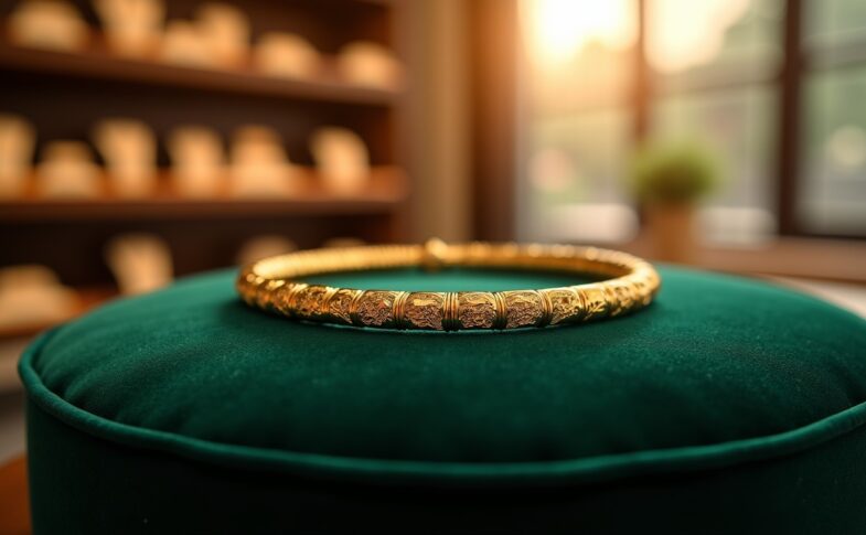 L'élégance éternelle des bracelets plaqués or signés Jadeva