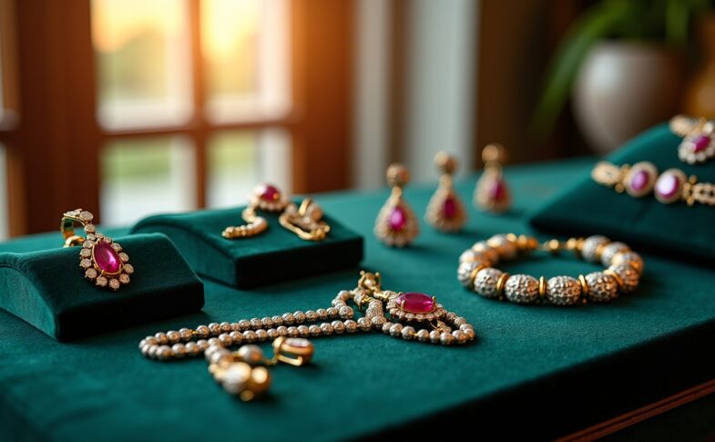 Plongez dans l'univers étincelant des bijoux Victoria et Jadeva : une harmonie parfaite d'éclat et d'élégance intemporelle