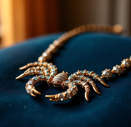 Jadeva Bijoux : L'Étoile du Scorpion, un Mystère Céleste à Porter