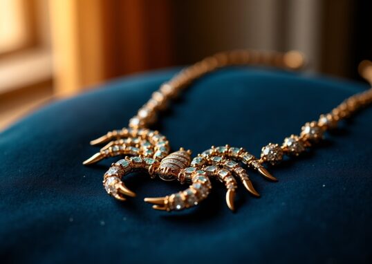 Jadeva Bijoux : L'Étoile du Scorpion, un Mystère Céleste à Porter