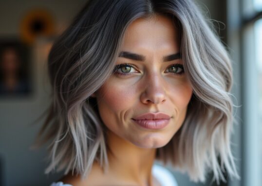 Balayage gris sur cheveux courts : révolutionnez votre look contemporain