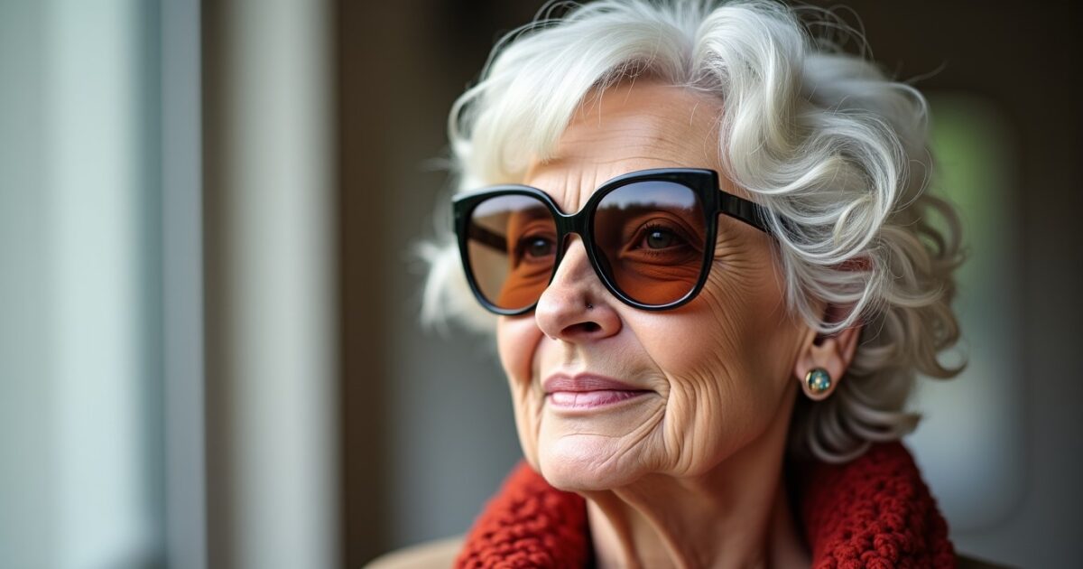 Styles de coiffure pour femmes de 70 ans portant des lunettes : allier élégance et confort