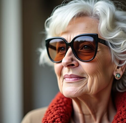 Styles de coiffure pour femmes de 70 ans portant des lunettes : allier élégance et confort