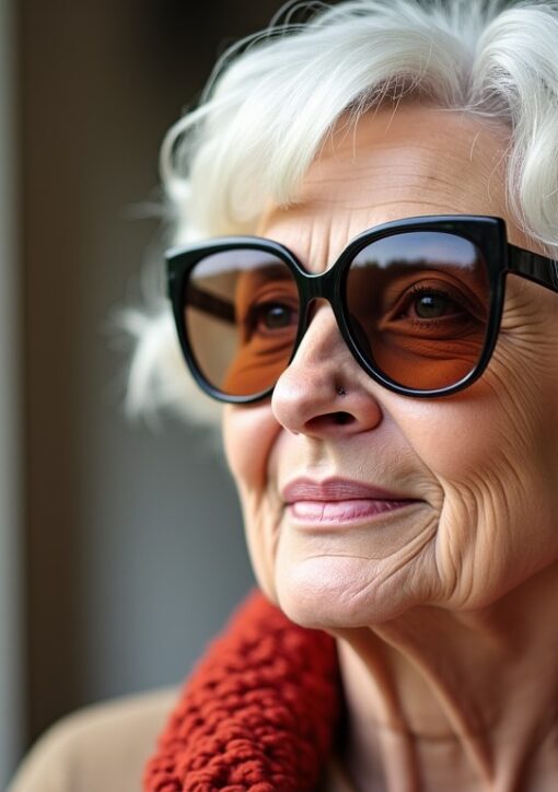 Styles de coiffure pour femmes de 70 ans portant des lunettes : allier élégance et confort