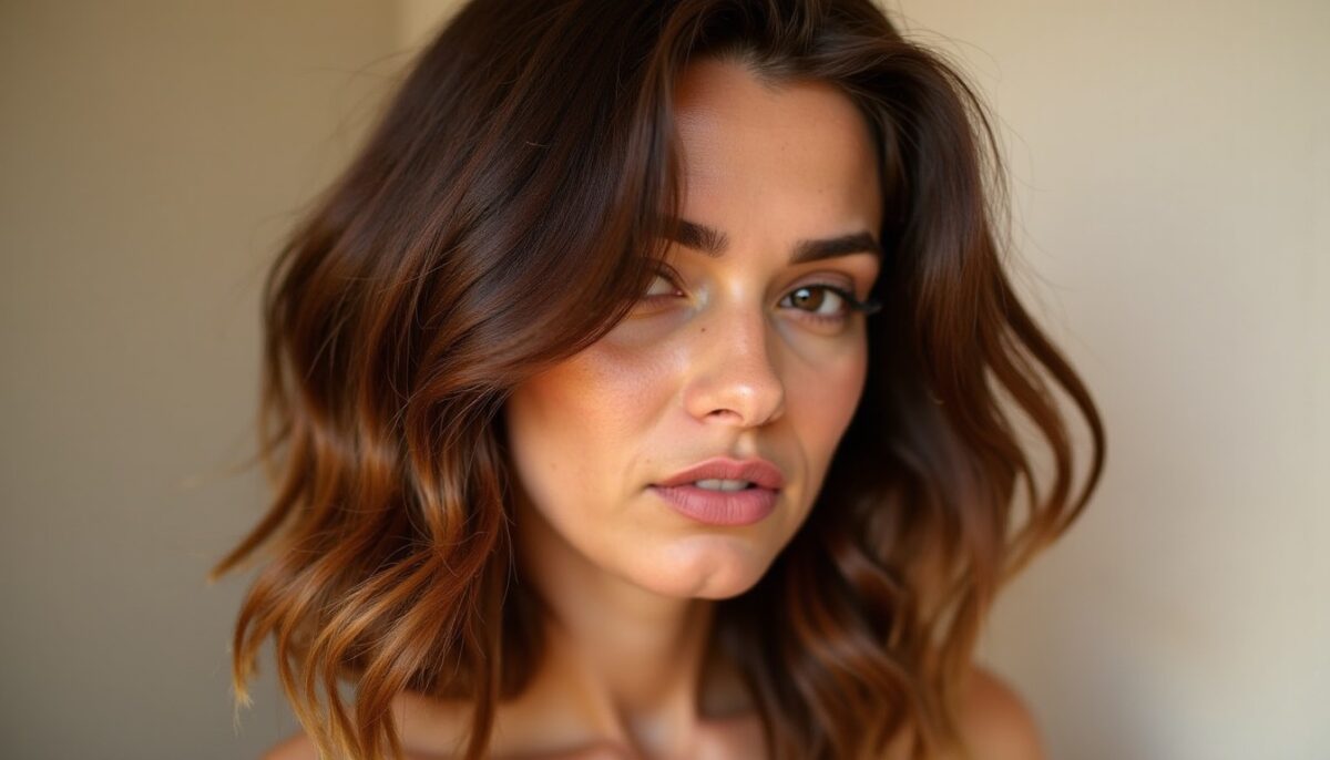 Balayage miel doré : Sublimez votre marron glacé avec élégance et savoir-faire