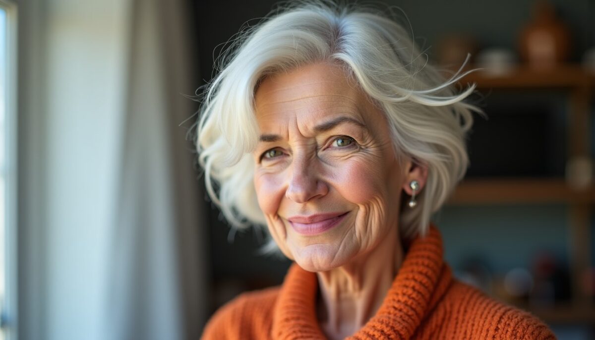 Coiffures pour visage ovale chez les seniors : astuces et styles élégants pour rayonner après 60 ans