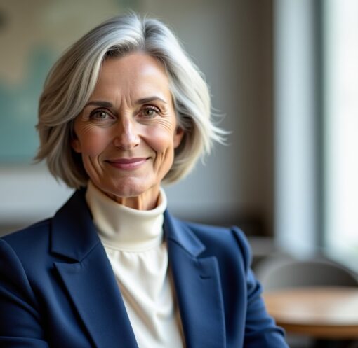 Coupes courtes élégantes et contemporaines pour femmes de 60 ans