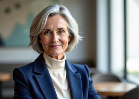 Coupes courtes élégantes et contemporaines pour femmes de 60 ans