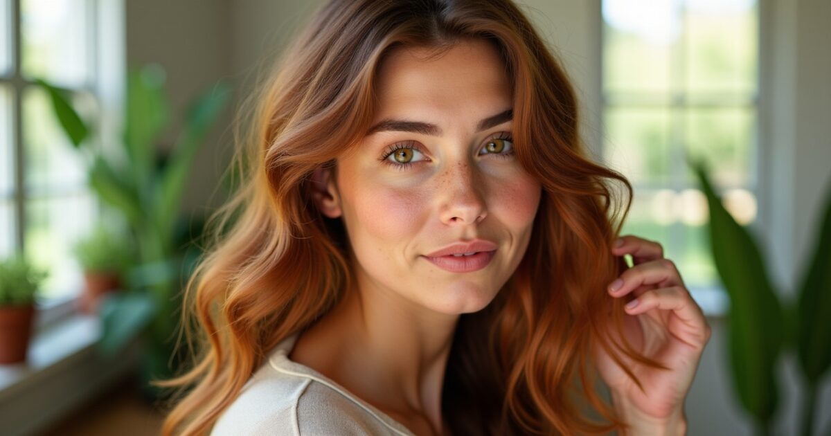 Cheveux auburn au naturel : le guide ultime pour une coloration éco-responsable et stylée
