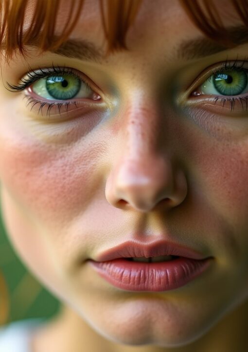 Rousse aux yeux verts : le guide ultime pour révéler l'éclat de votre beauté singulière