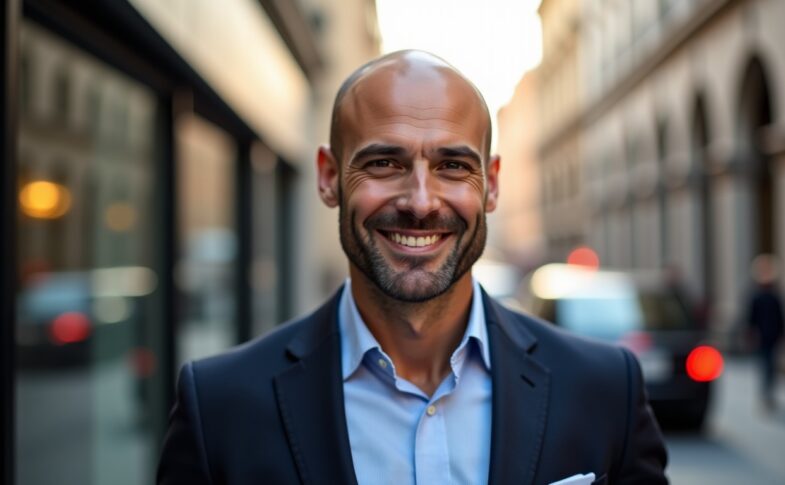 Les coupes de cheveux tendances pour hommes chauves : élégance et style au rendez-vous