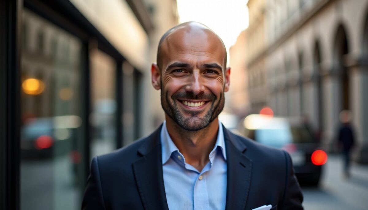 Les coupes de cheveux tendances pour hommes chauves : élégance et style au rendez-vous