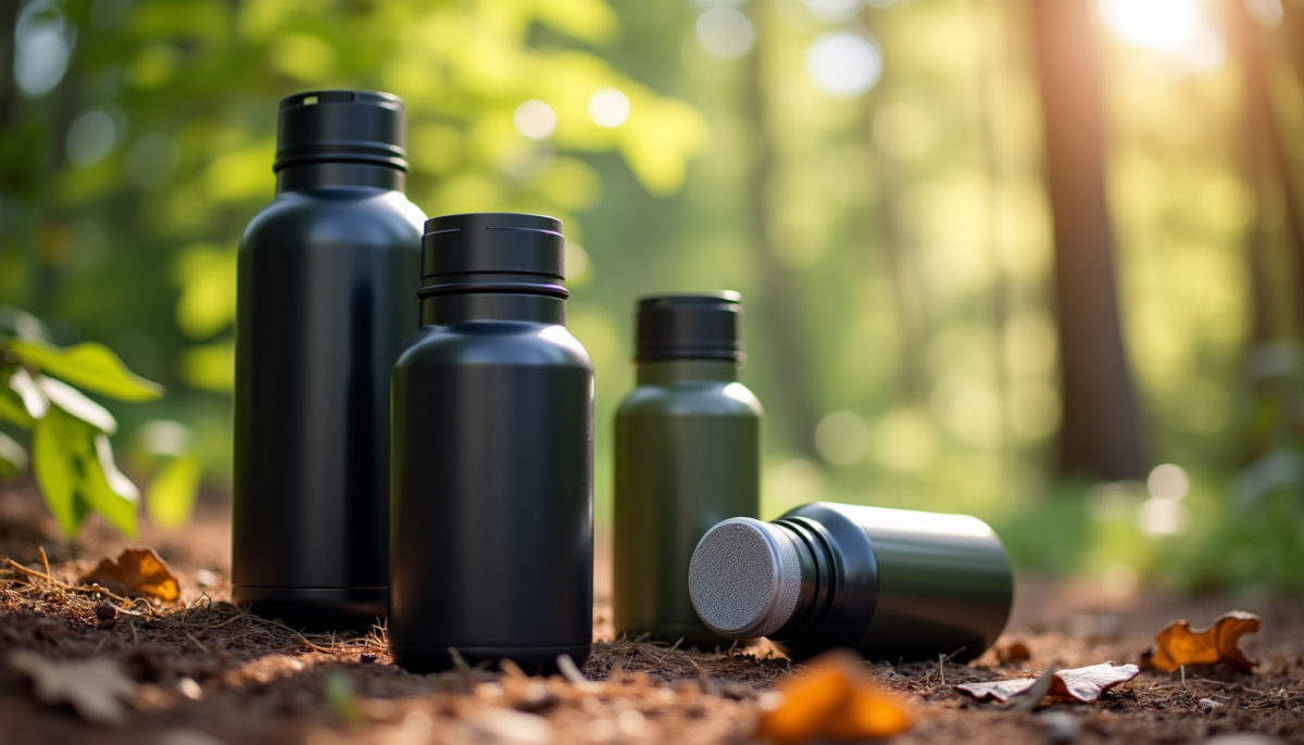 Gourdes filtrantes : capacité, débit et type de filtre à évaluer